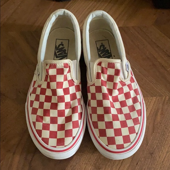 checkered shoes